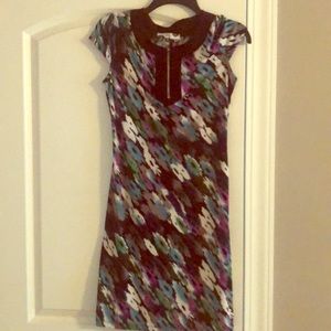 Short black and purple dress. XS